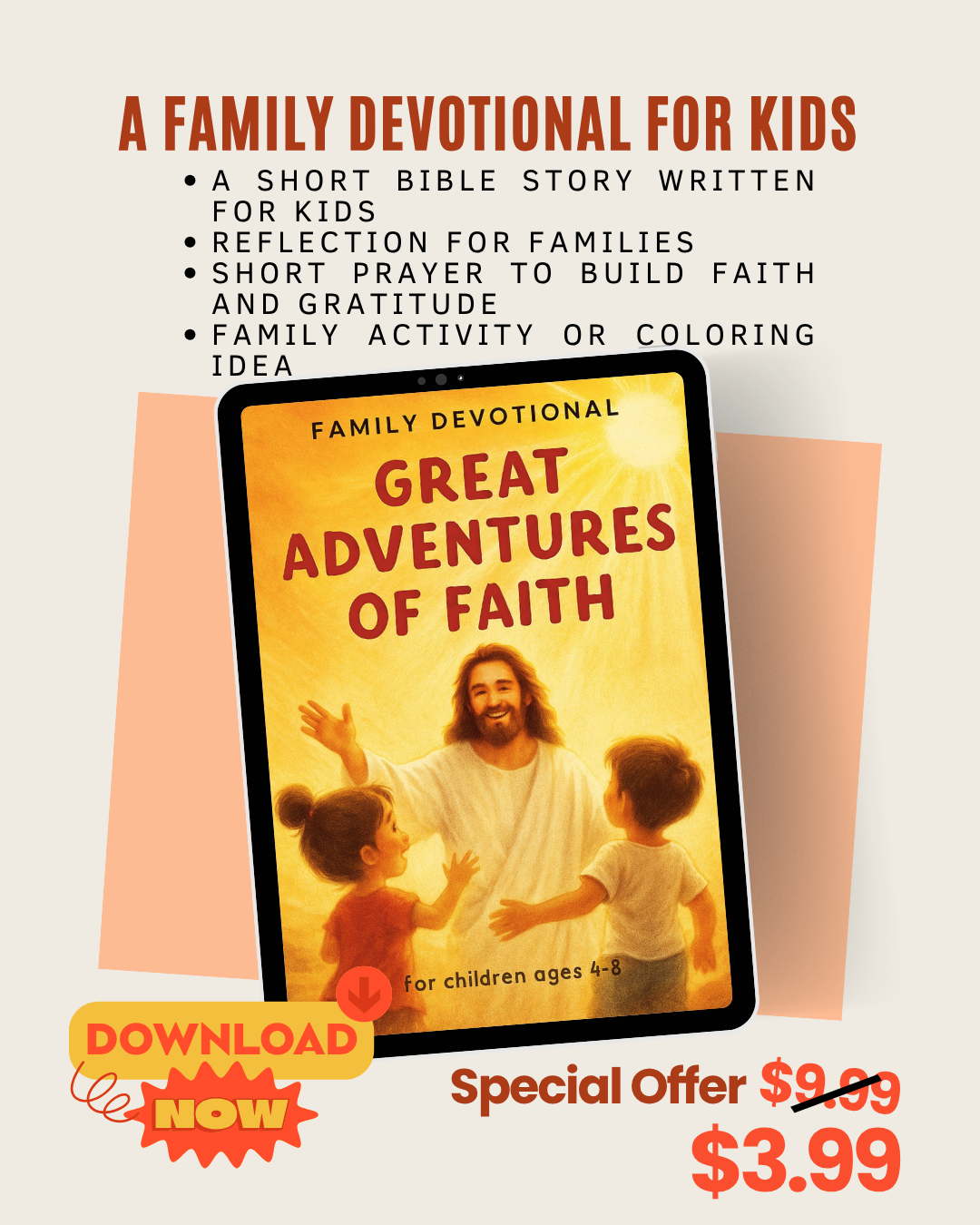 Great Adventures of Faith A Family Devotional for Kids                                      ⭐⭐⭐⭐⭐